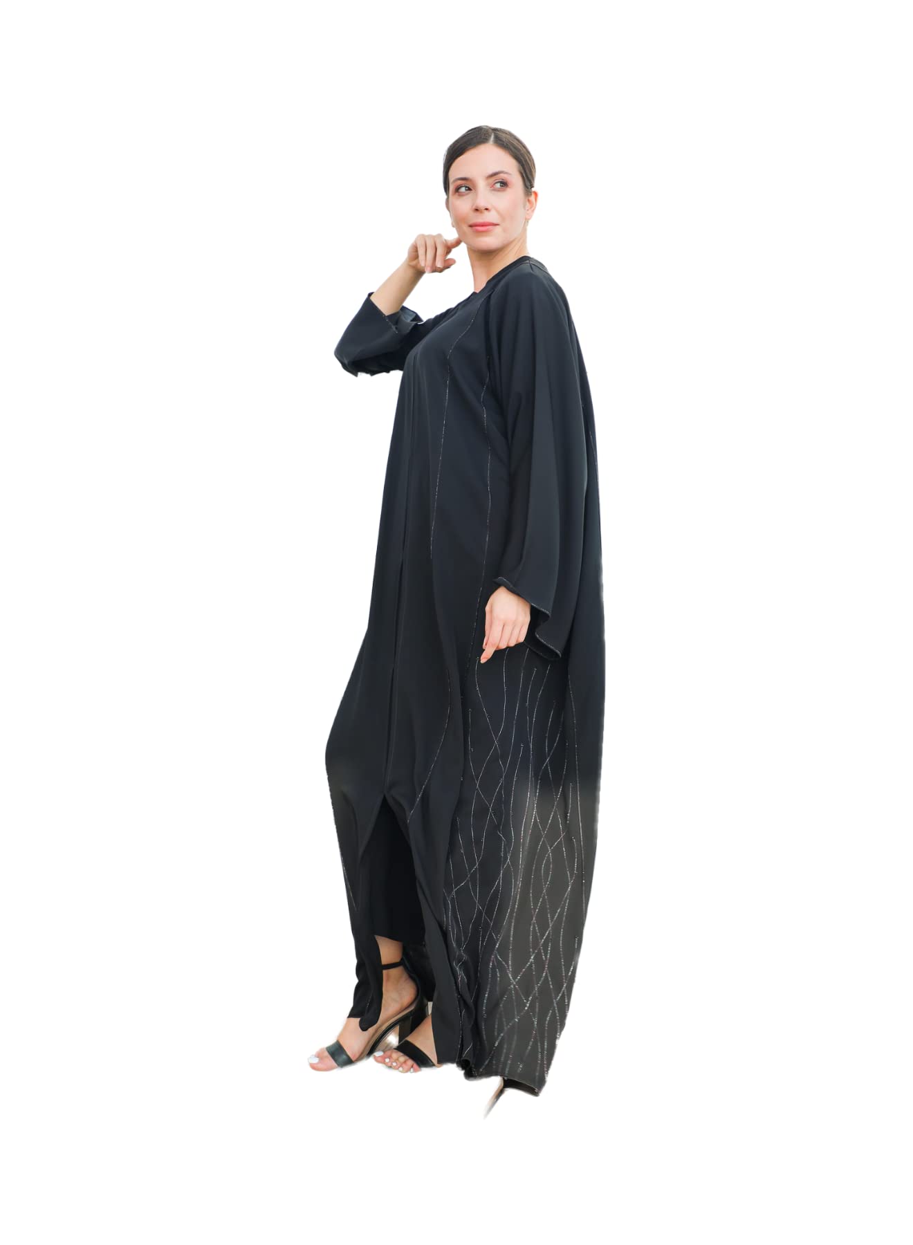 Nukhbaapremium abaya-AJ220491A-P