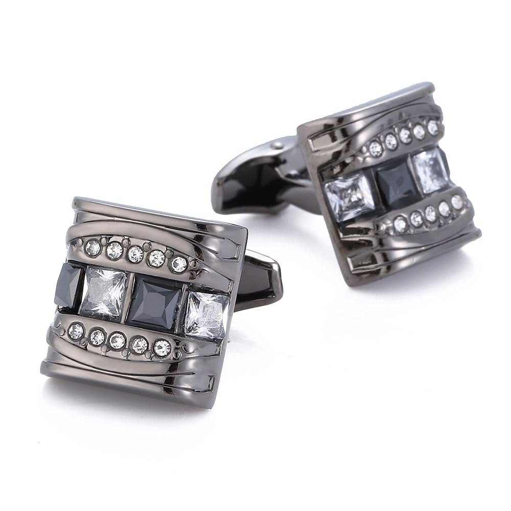 Gemelli da Polso in Stile Francese per Uomo, Accessori per Matrimonio, Maniche Borchiate, Accessori per Camicie