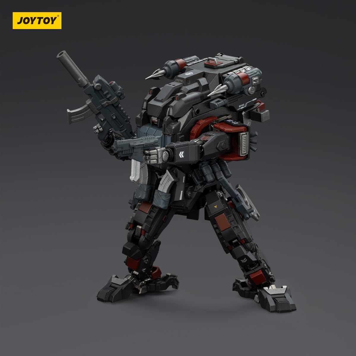 TOYVERSE JOYTOY Figura de acción 1/25 Dark Source, APOC Series Crimson Phantom Stealth/Night Ops Mech ST-8613, Movable Joints Character Model, from 15 Years