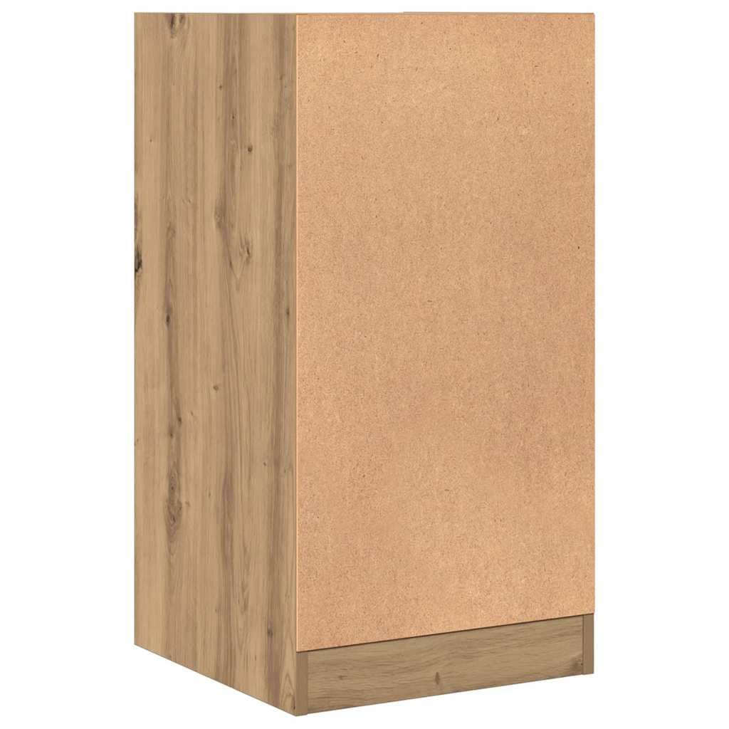 Armoire à pharmacie - Chêne artisanal - 40 x 41 x 77,5 cm - Matériau du bois - Armoire coulissante pour cuisine, bureau, salon - Espace de rangement polyvalent - Durable