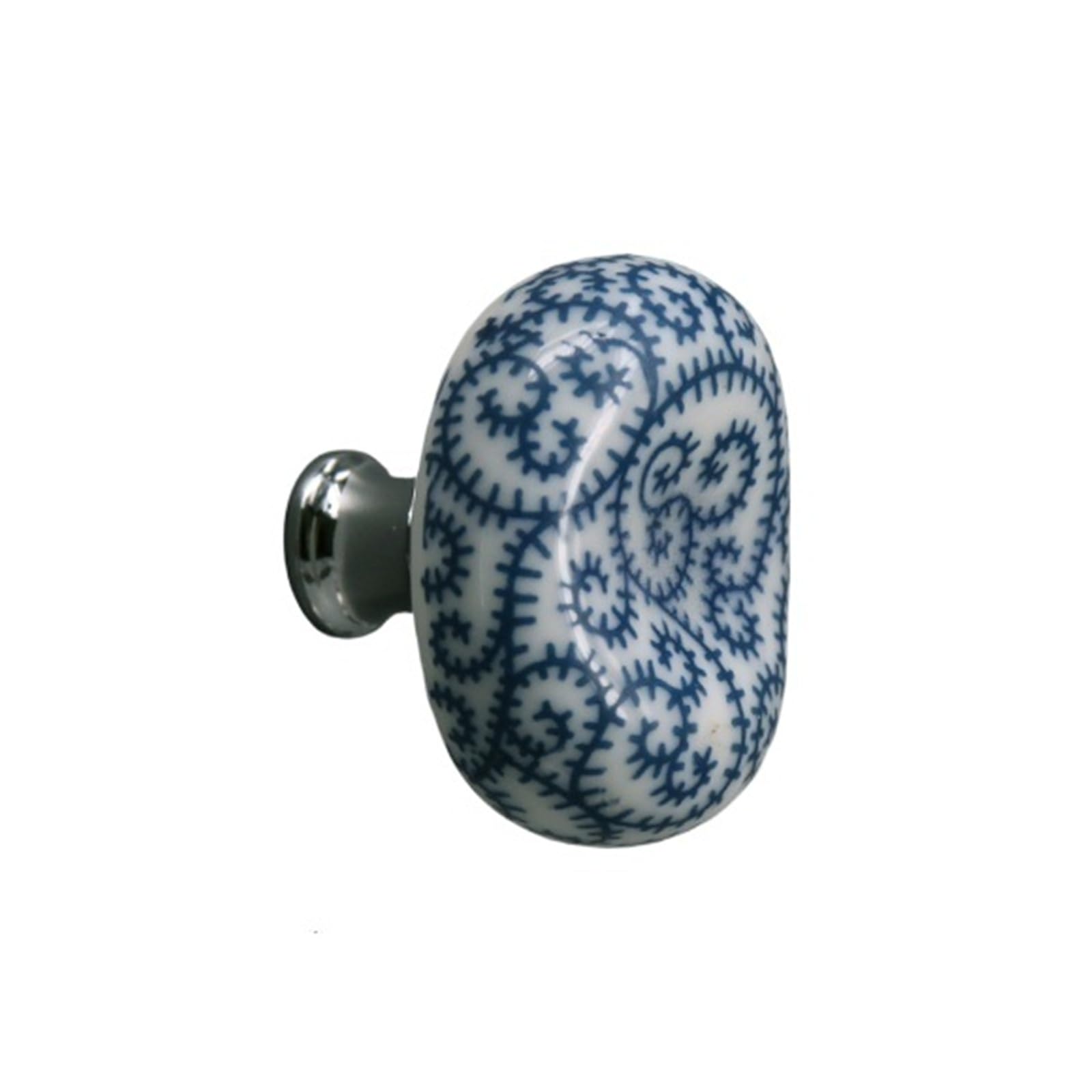 PADGCNOR Single Hole Handles Ceramic Drawer Knobs, Colorful Porcelain Cabinet for Home Decor, Dresser for Room, Cupboard(Color 20)