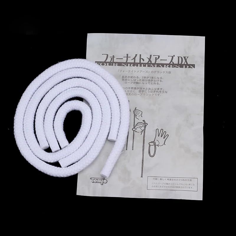 Four Nightmare DX Rope Magic Tricks Long Short Rope Magic Magician Stage Illusions Gimmicks Mentalism Accessories