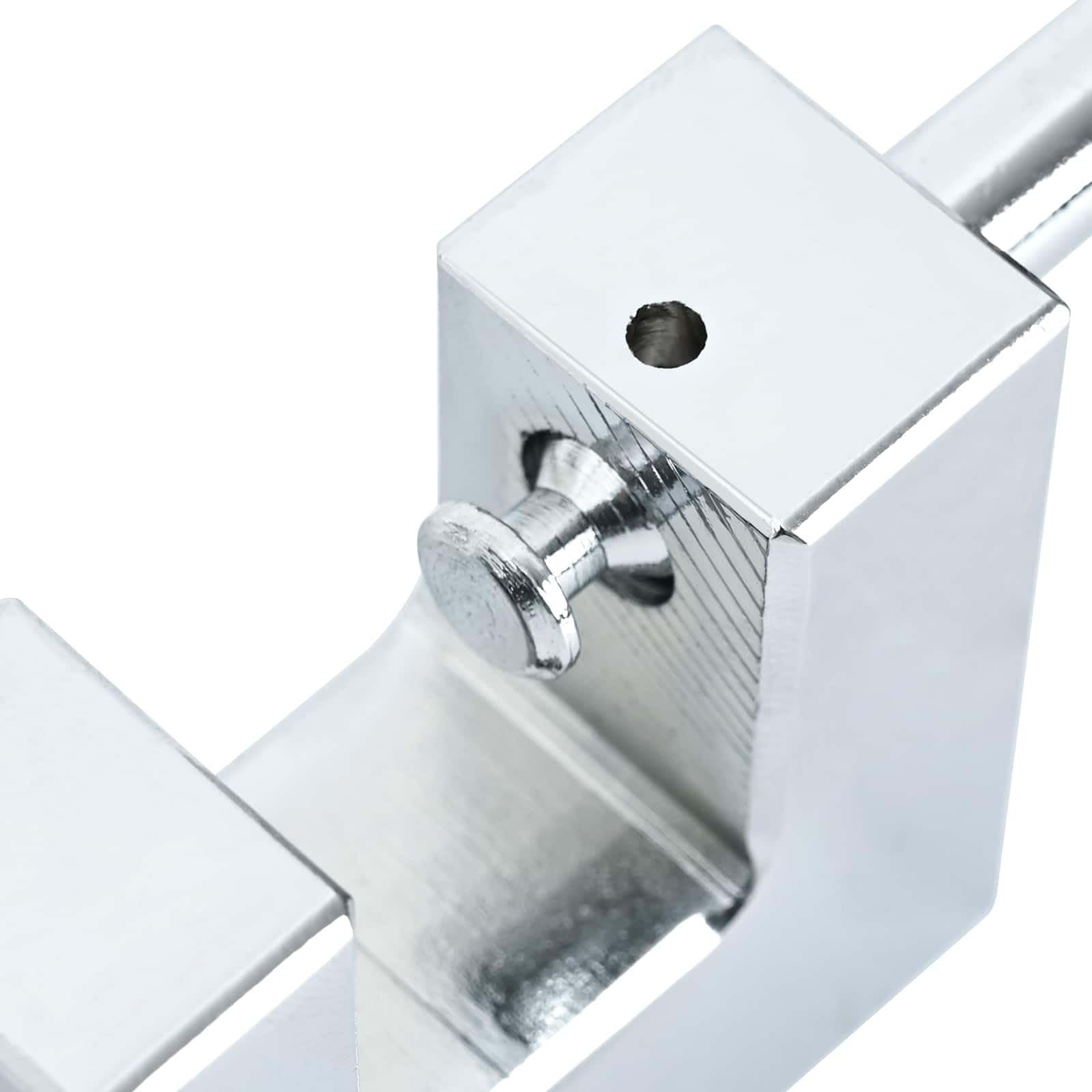 Lucchetto in acciaio argentato con 6 chiavi, resistente alle intemperie e antiruggine, serratura per porta, cancello, giardino, garage, armadio, catena, ideale per protezione antifurto e