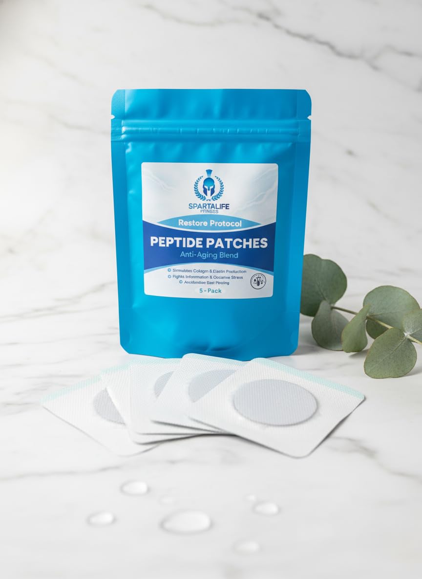 Anti-Aging Peptide Patches - GHK-Cu Cosmetic Skincare Patch for Radiant Looking Skin