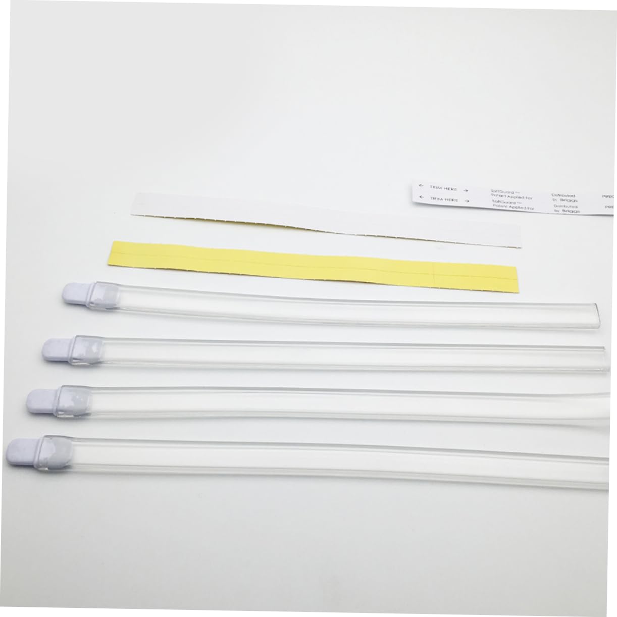 Bracelet D’identification Hospitalier 20 Pièces en Plastique et Papier