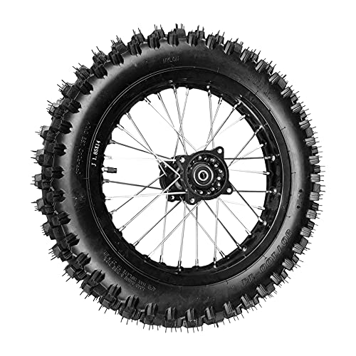 Togarhow 90/100 14' Rear Wheel Tire and Rim Inner...