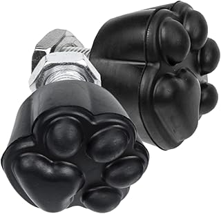 INOOMP 2pcs Roller Skate Brakes Pro Skateboard Adjustable Roller Skates Quad Skates Cartoon Skates Toe Plugs Brakes for Skates Toe Stops Plugs Roller Skate Toe Stoppers Roller Skate Parts