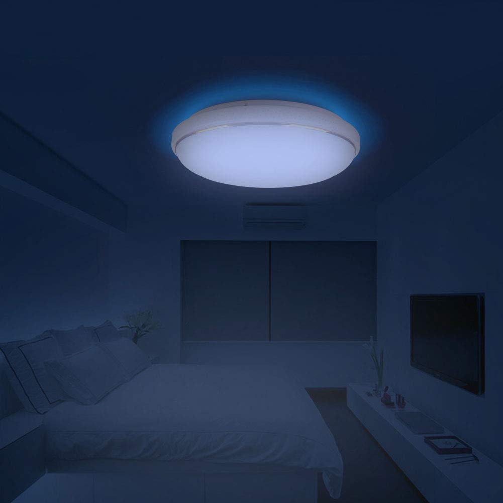AC85-265V 48W 15,8 pollici RGB+W Smartphone controllato Wi Fi Smart Affermazione Lampada montata