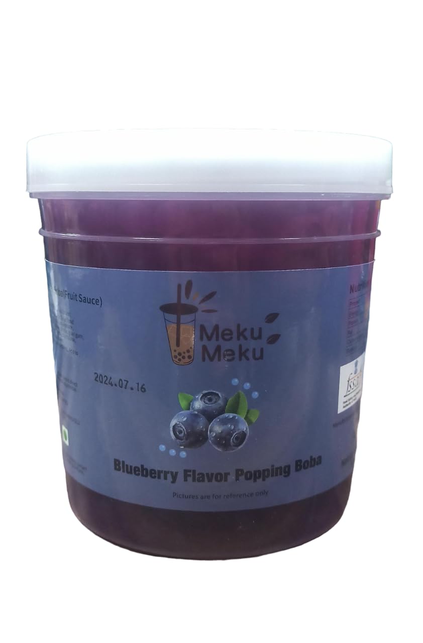 Meku Meku Popping Boba Delicious Juice 1.3kg (BLUEBERRY) (B0DDQDXDGX) Amazon Price History, Amazon Price Tracker