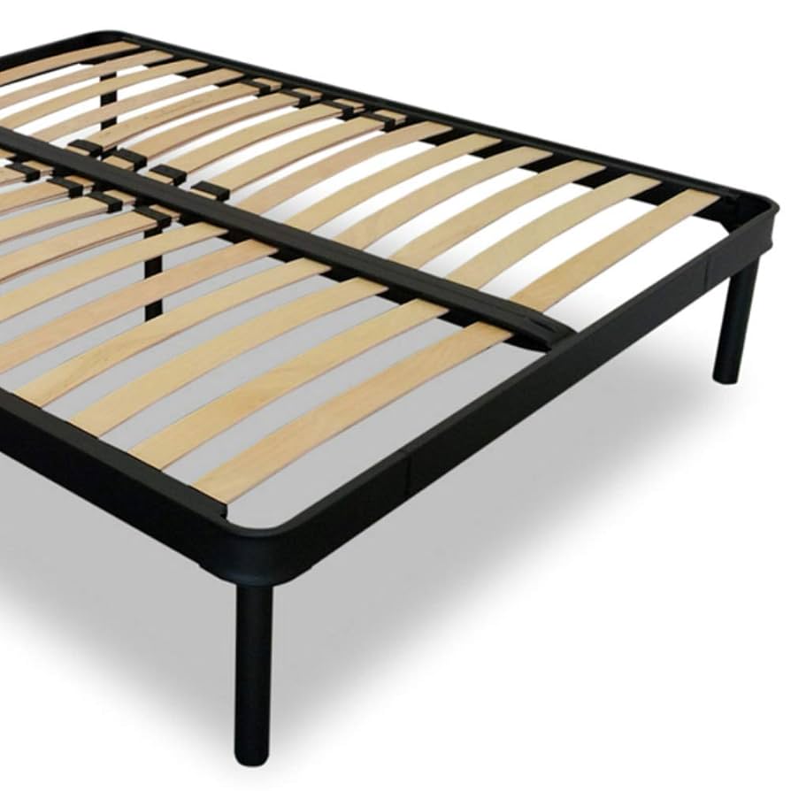 Rete A Doghe In Legno Di Betulla 160x190 Cm - 16 Doghe Flessibili, Senza Telaio