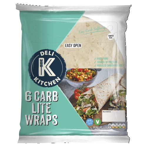 Deli Kitchen 6 Carb Lite Wraps 300g (Low Carb Wraps)