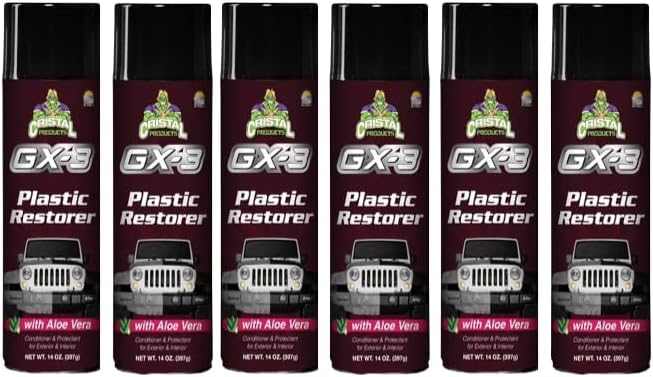 GX-3 Plastic Retorer Cristal Product (Pack of 6)