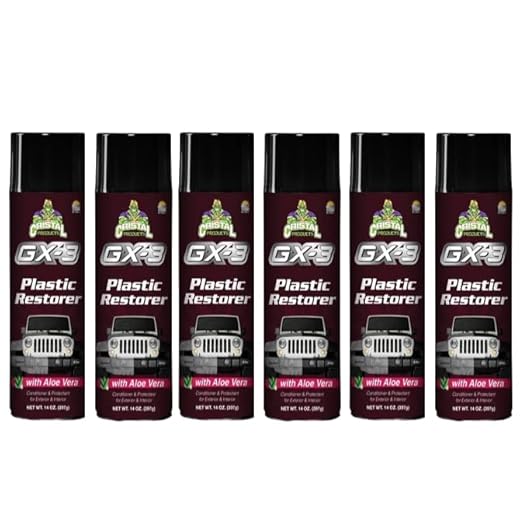 GX-3 Plastic Restore Kit (6 Cans)
