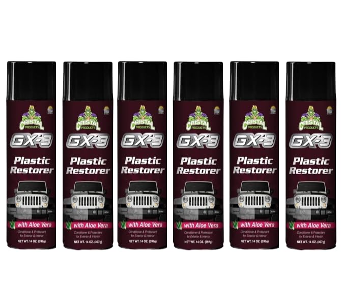 GX-3 Plastic Retorer Cristal Product (Pack of 6)