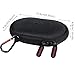 Smatree Headphone Hard Case Compatible with BeatsX, Beats Flex, Powerbeats2, Powerbeats3 Earphones, Bluetooth Sports Headphones,Portable Carrying Case Storage Bag for Earphone, Earbud(Black)