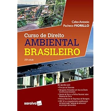 Capa do livro Curso de Direito Ambiental Brasileiro - 20ª edição de 2020