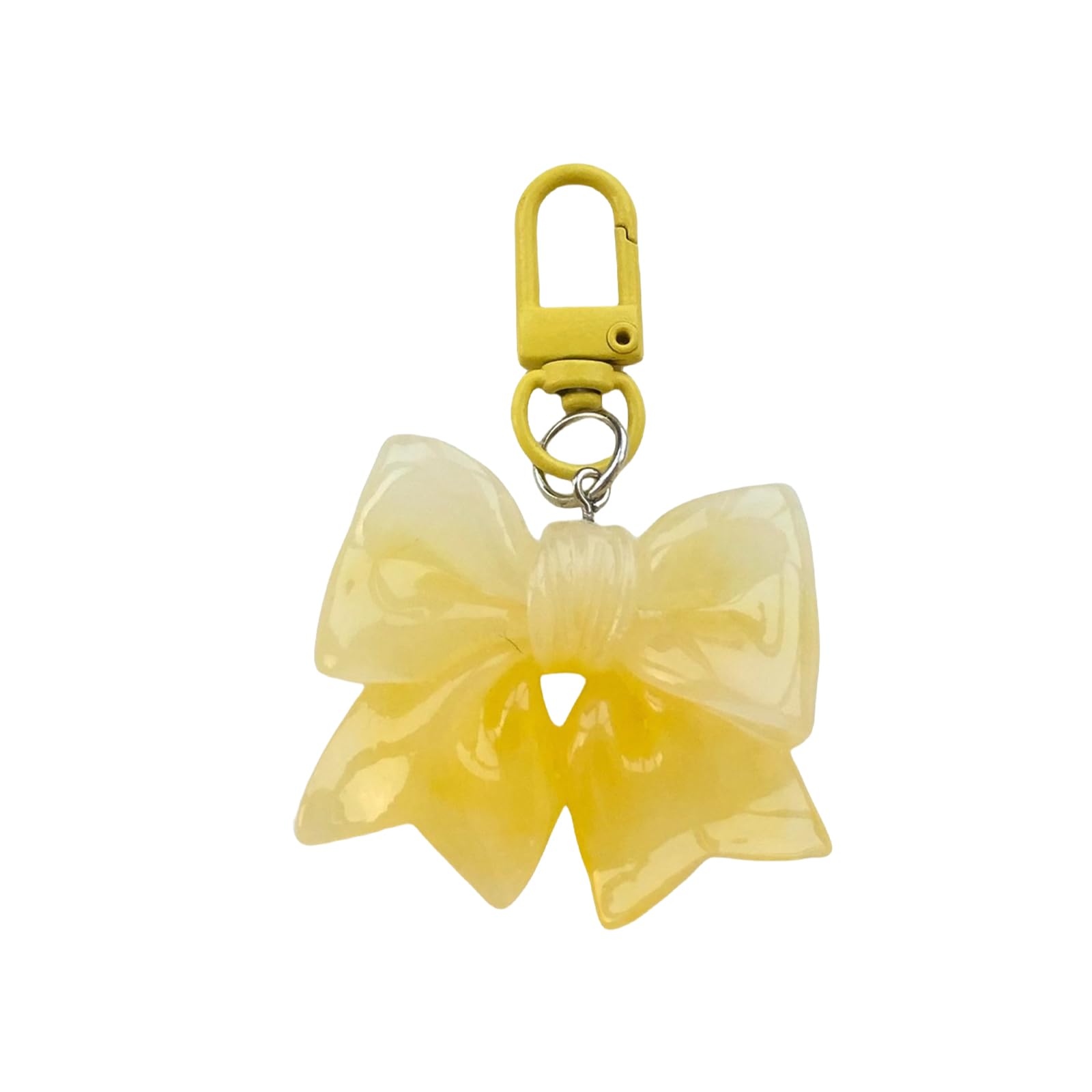 APGLSXY Colorful Bowknot Keychain Trendy Resin Jewelry Accessory for Friend Family Party Supplies Ornament Trendy Keychain Bowknot
