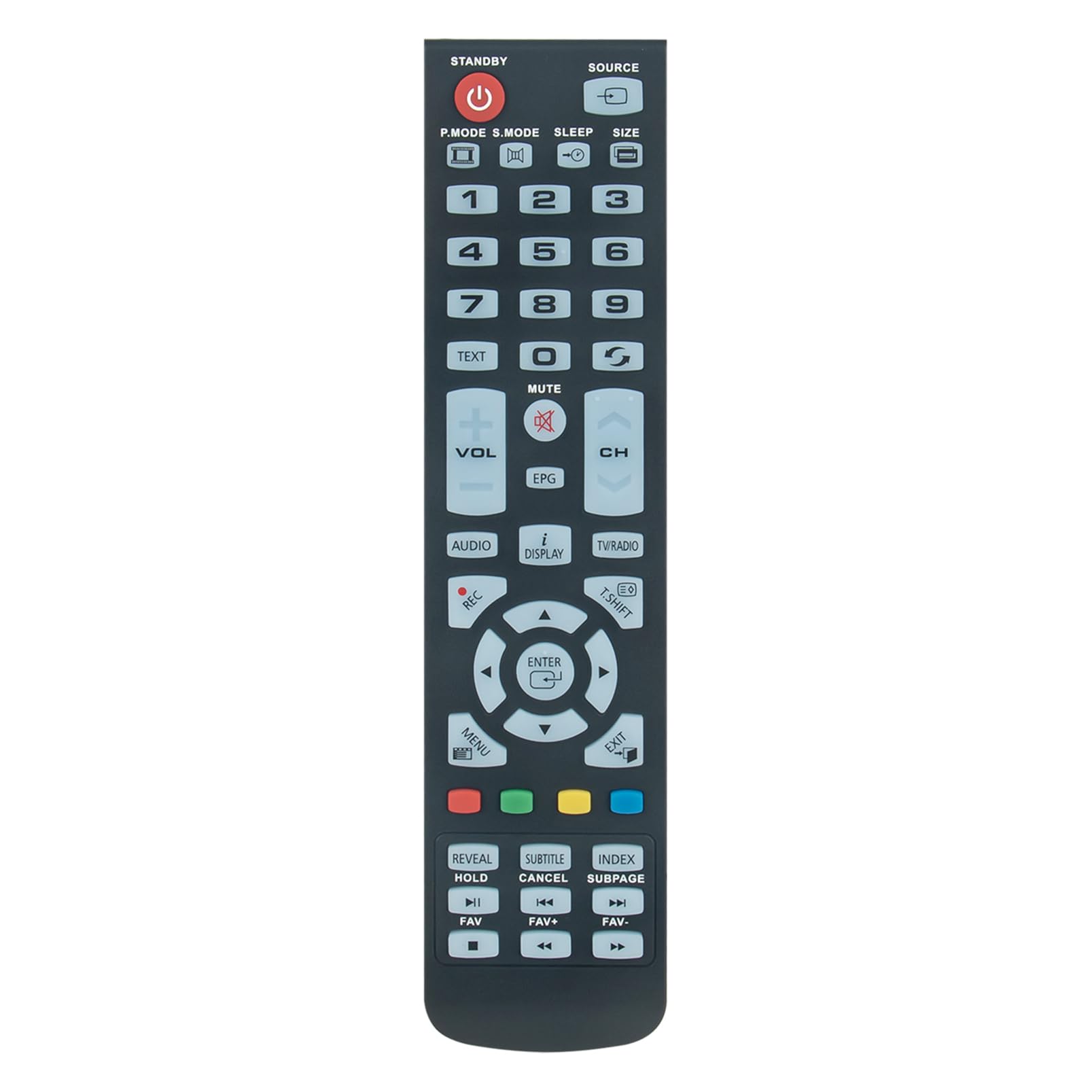 ALLIMITY Sostituisci Telecomando adatto per OK. SABA QILIVE Q32-822 S3217V SB55UHD18 SB32HDS19 S55U4K17 SB40FDS19W ODL 65650U-TIB ODL 40650UV-TIB ODL 32653FV-TIB ODL 32694F-TIB 32694F-TIW 43650UV-TIB