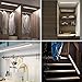 Wireless Under Cabinet Lighting, OxyLED 36 LED Motion Sensor Closet Lights, USB Rechargeable LED Kitchen Cabinet Lights, Motion Led Light Bar with Magnetic Strip, T-02Plus (3 Pack)