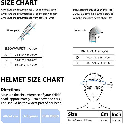 image for LEDIVO Kids Adjustable Bike Helmet Toddler Helmet for Kids 3-8 Years G
