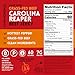 Mission Meats Carolina Reaper Jerky from 100% Grass Fed & Pasture Raised Beef, Caution: Extremely Spicy, Small Batch Hand Crafted, Gluten Free, 2oz (Pack of 3)