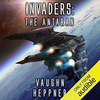 The Antaran Audiolibro Por Vaughn Heppner arte de portada