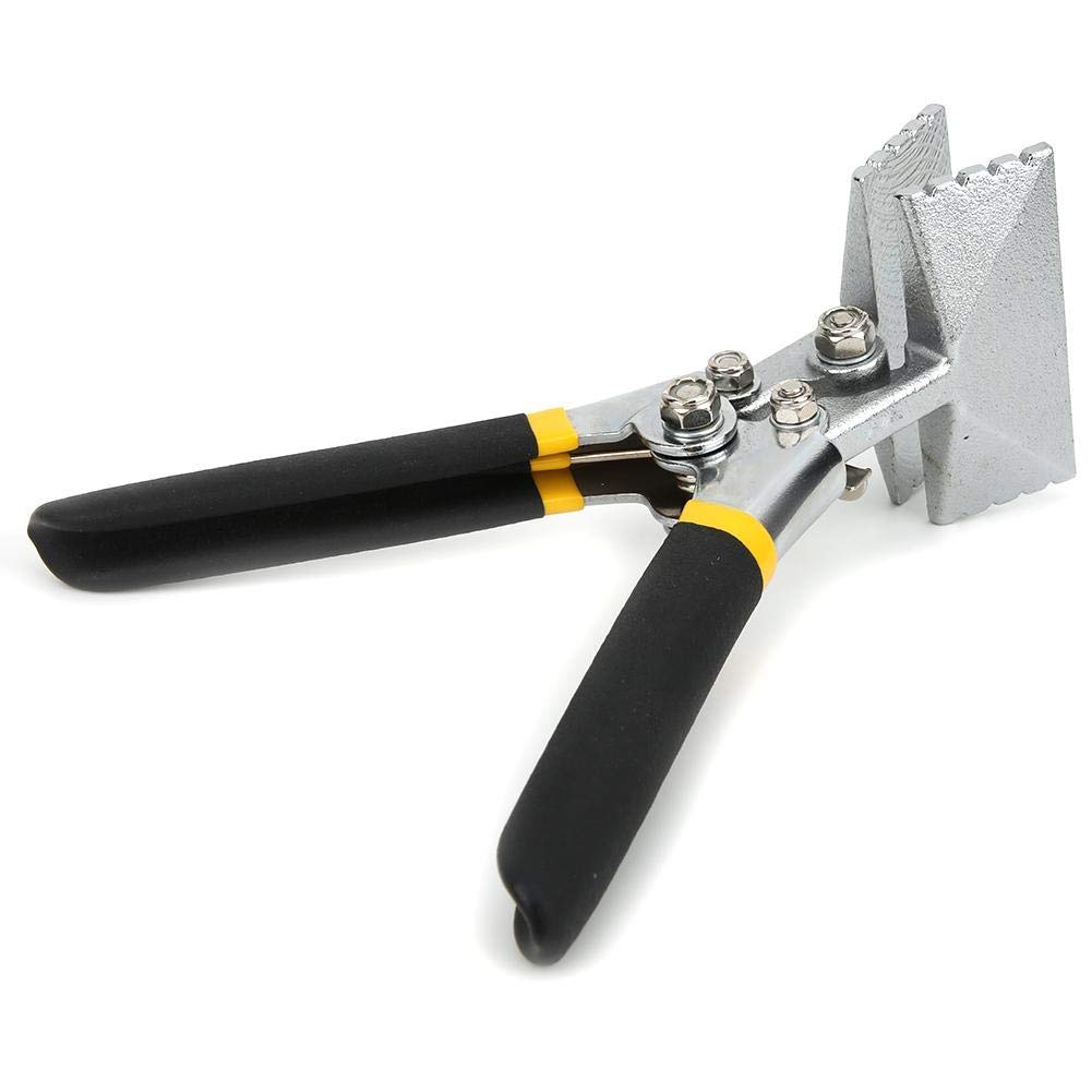 Buy Metal Sheet Bending Pliers, 6Inch Offset Hand Seamer HVAC Sheet