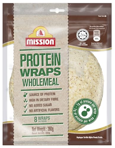 Mission Tortilla 8 - Protein Wholemeal Wraps