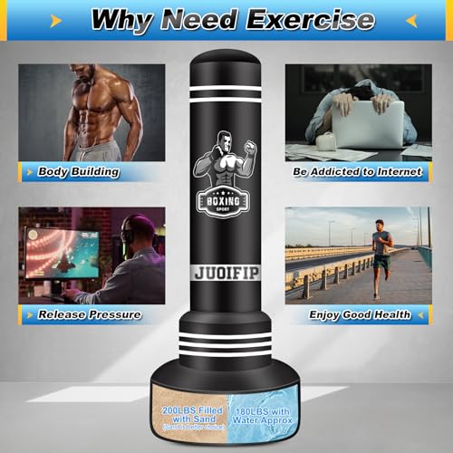 70'' Inflatable Standing Punching Bag