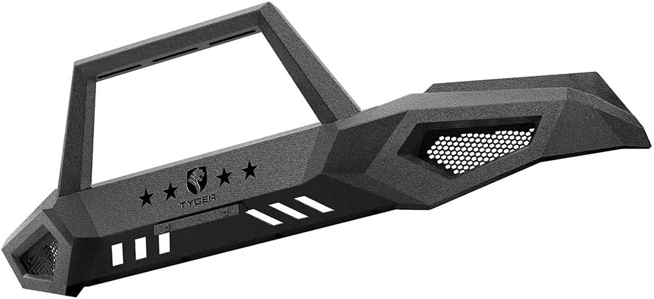 Tyger Auto TG-BP6T80168 TYGER FURY Front Bumper Kit Compatible with 2016-2023 Toyota Tacoma | Textured Black | Rock Crawler