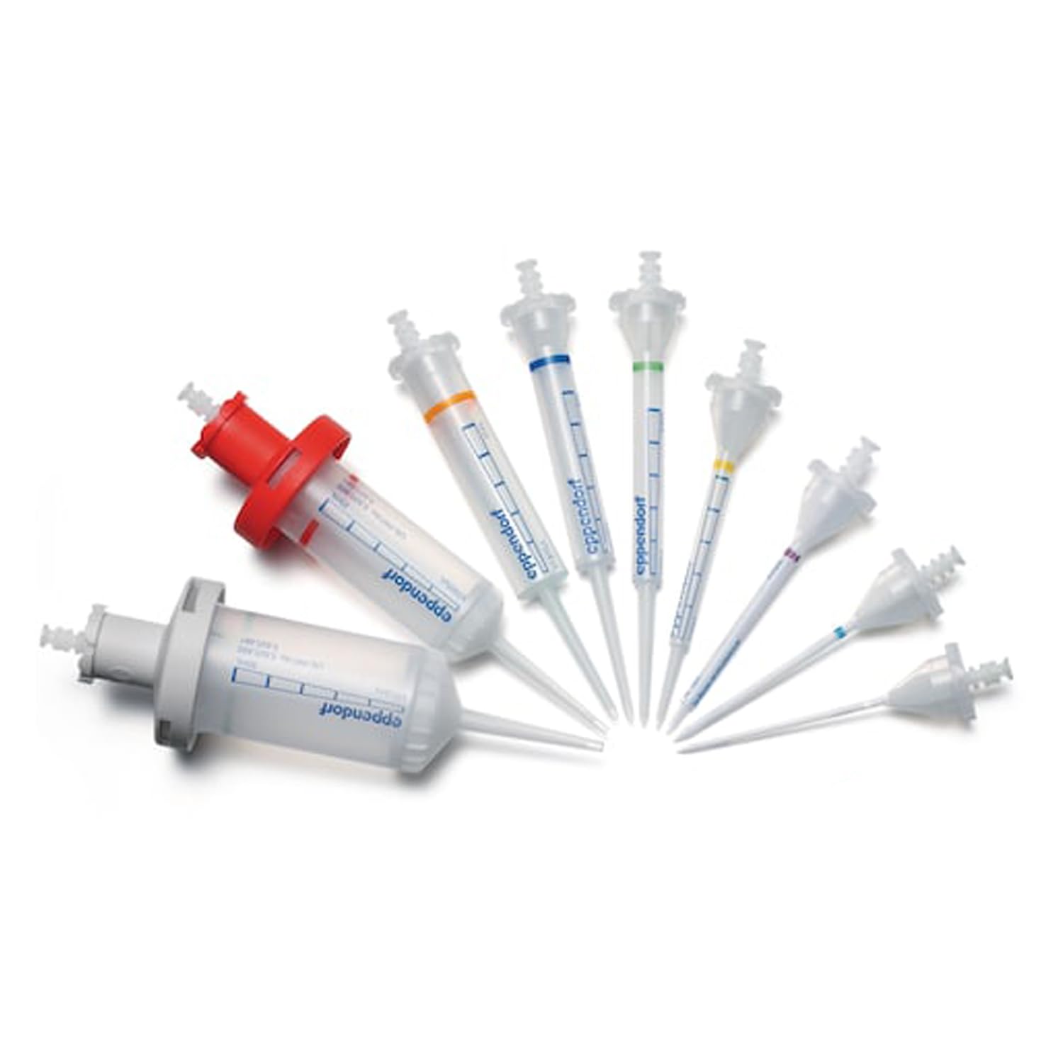 Eppendorf Combitips advanced PCR-Reinigung Dispenserspitzen mit Adapter, Rot, 25mL Kapazität, 100 Stück