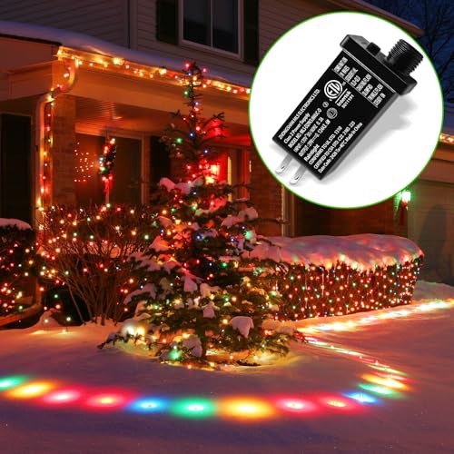 Image of Class 2 Power Supply 29V 3.6W LED Transformer Replacement with 8Modes and Memory Function IP44 Low Voltage Adapter for Christmas Tree String Light, Fairy Light, Net Light