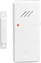 WSDCAM Refrigerator Door Alarm When Opened 60 Seconds Time Delay, 90dB Loud, Ultra-Slim Fridge Alarm Door Open Alarm, Freezer Door Alarm with Delay