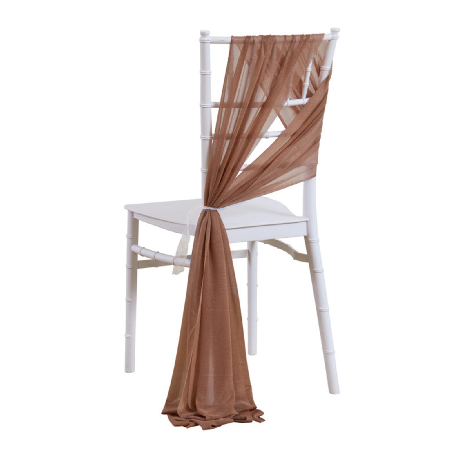 2 Stück Tüll Stuhlschleifen Schleifenband Chiffon Stoff Stuhllehne, 20×250cm Stuhlhussen Dekoband Weisser Tüll Deko Schleife Stuhl für Hochzeit, Kindergarten (10 Set,chihe)