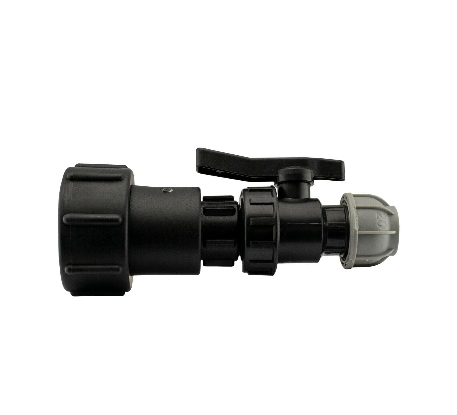 IBC S60x6 Water Tank Extended Outlet Connection/Adaptor a Range of tap Fittings (32mm MDPE Valve)