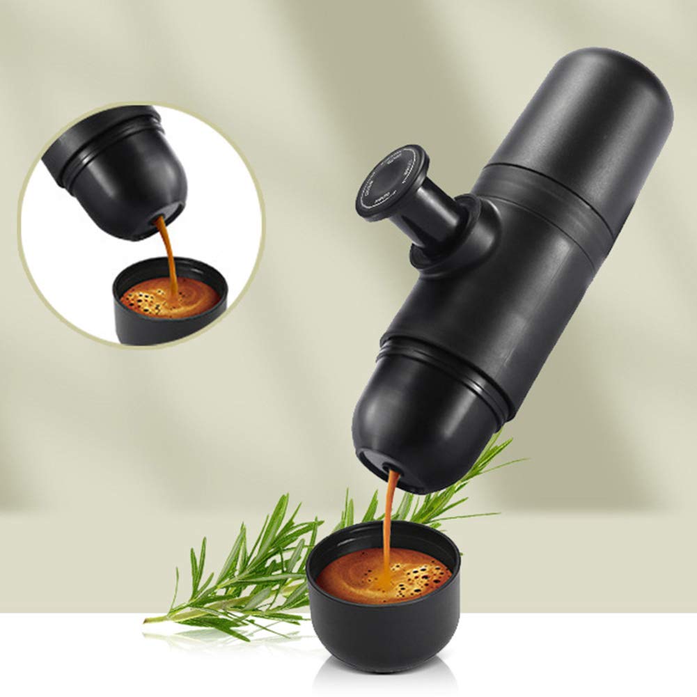 Amazon.co.jp: ポータブルコーヒーマシン、旅行アウトドアミニハンド