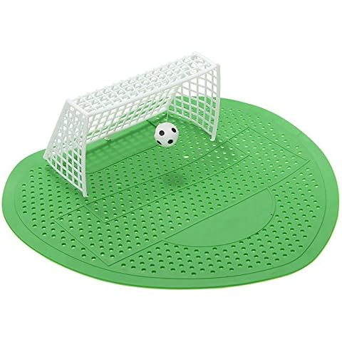 Actopus Urinal Soccer Ball Goal Screen Mat Football Shoot Funny for Toilet Bath Cover