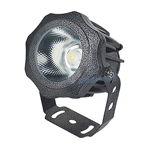 PEHUB 1 0W 20W 30W Focos de paisaje al aire libre focos ajustables en el jardín de jardín de patio de patio de patio DIRIGIÓ Césped con soporte de espiga MAZORCA Chip Alto Brillo (Color : Yellow ligh