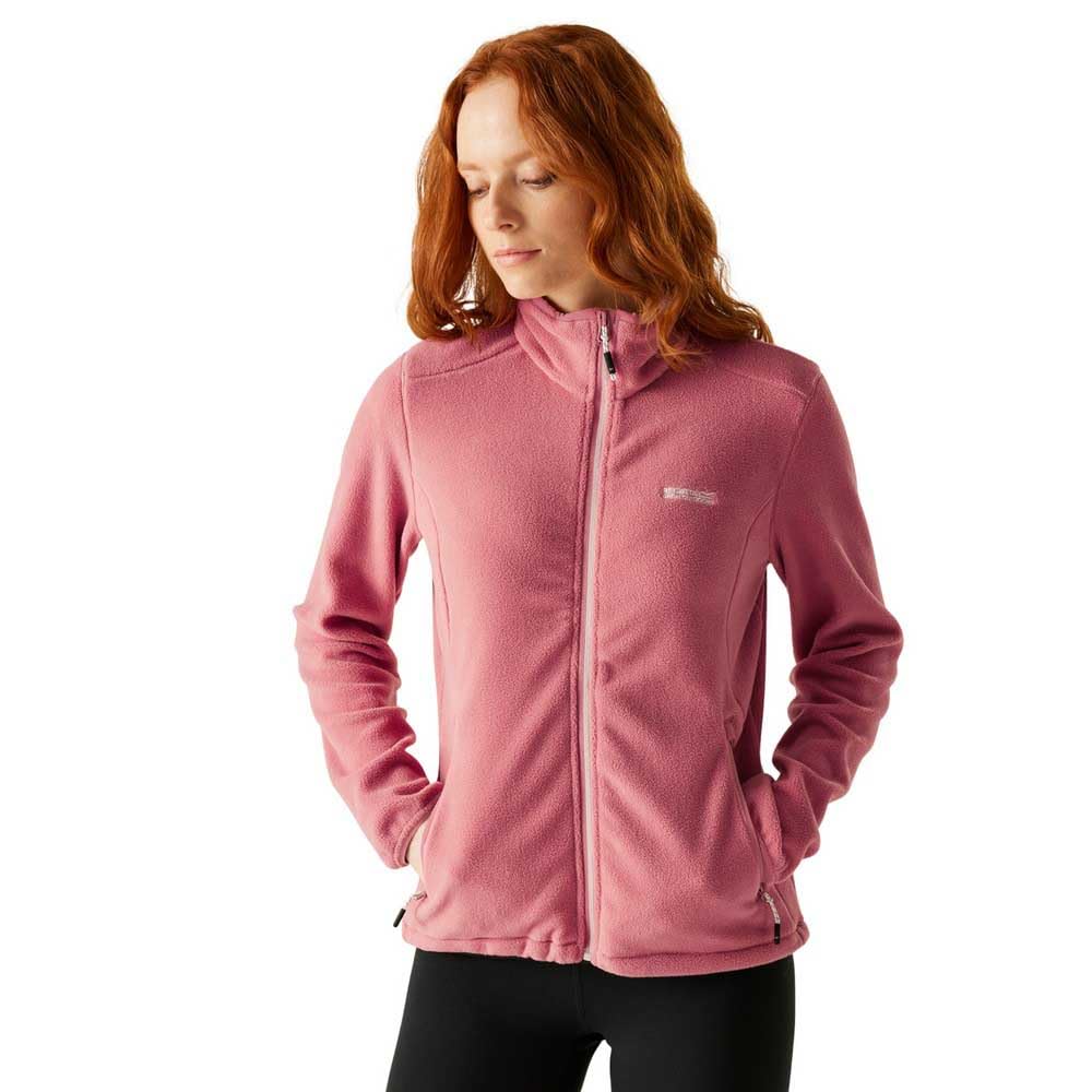 Regatta Women's Pink 'Floreo Iv' Full Zip Fleece Size 16