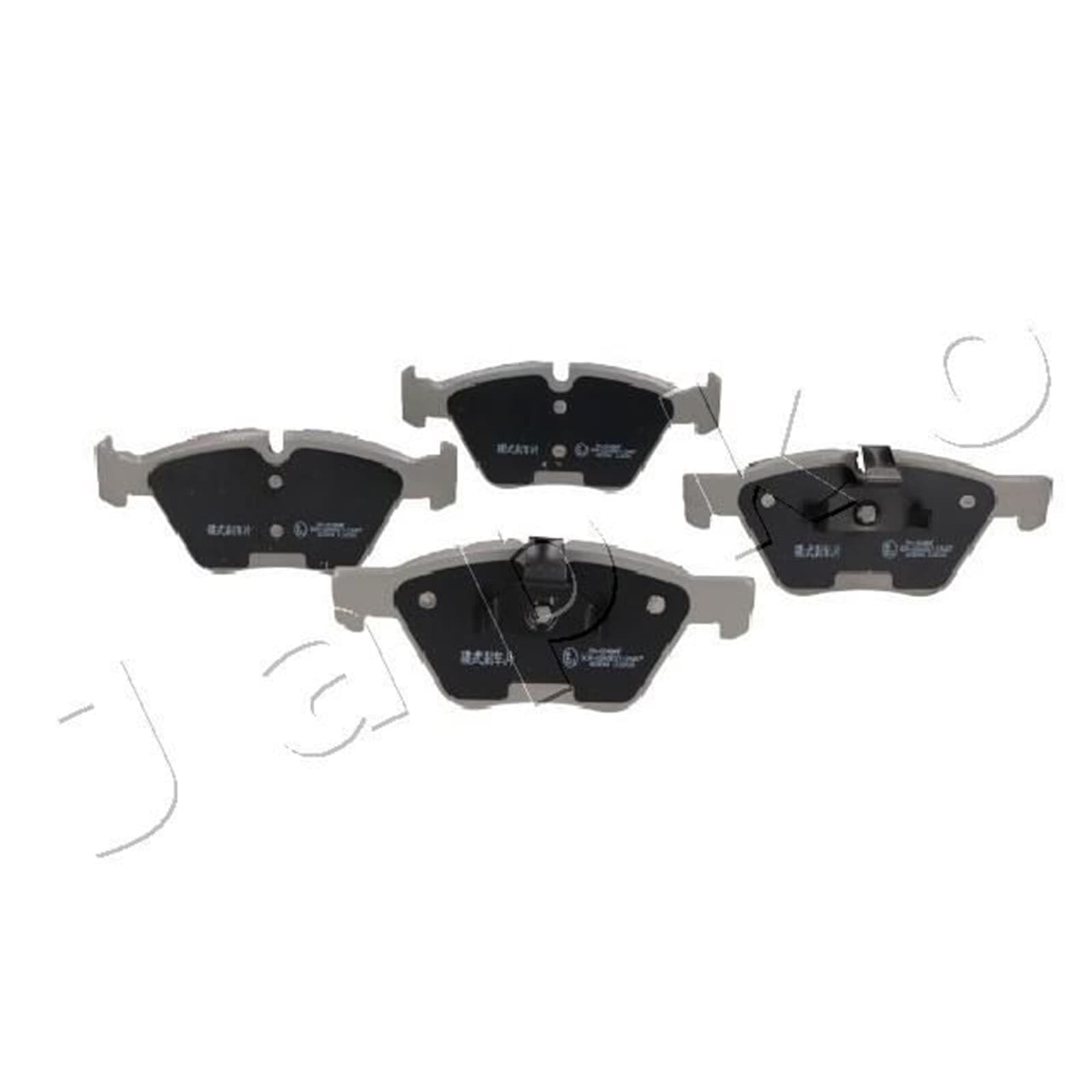 JAPKO Plaquettes de freins Avant Épaisseur 19,8mm 500048 Compatible avec BMW 3 Berline E90 3 Touring E91 5 Berline E60 1 5 portes E87 3 Coupé E92