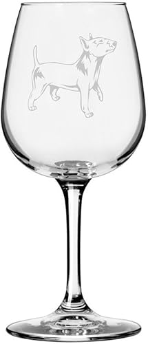 Miniatura 2 de Copa de vino de 12.75 onzas con diseño de perro grabado