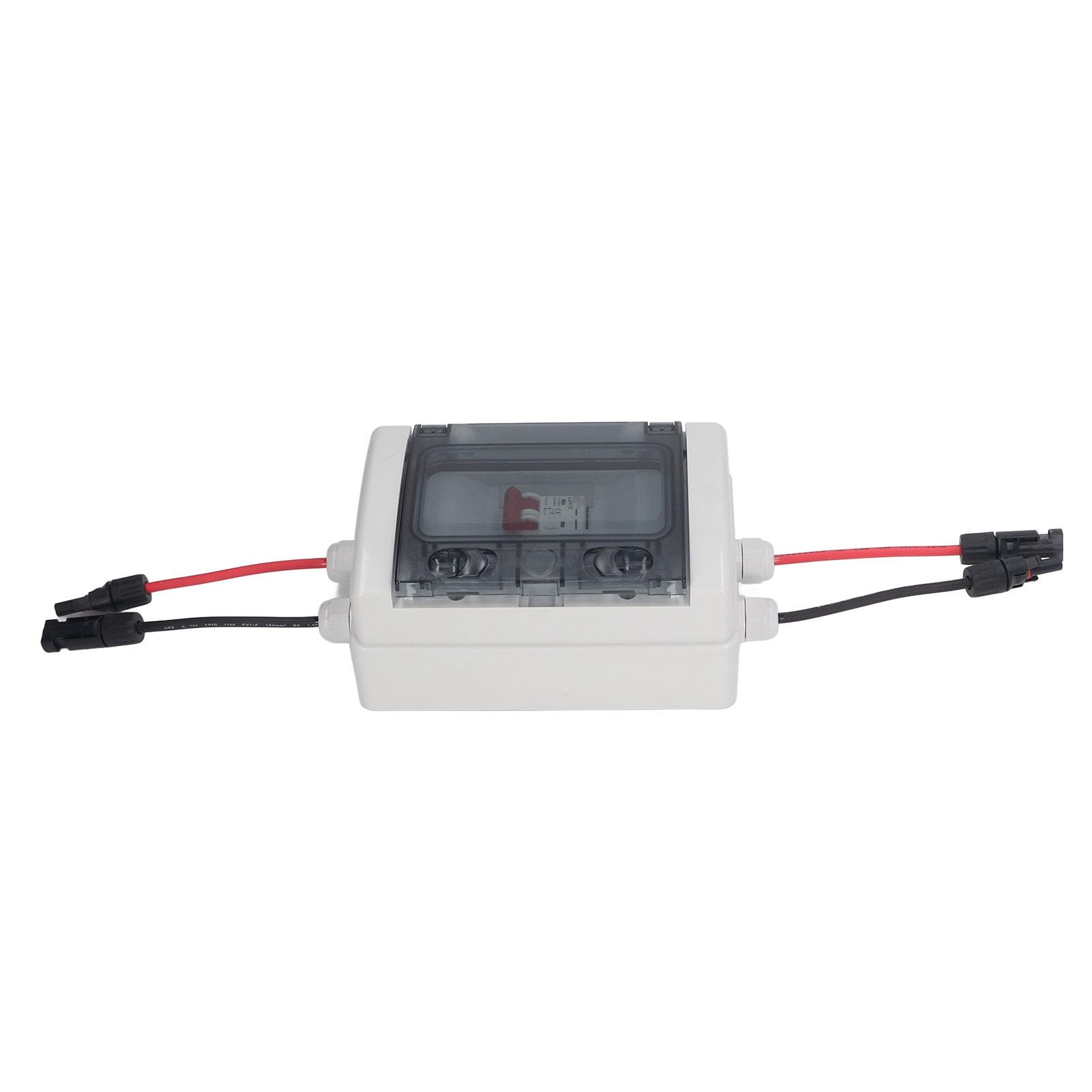 Mini Interruttore Automatico, Interruttore CC Protezione Sovraccarico Sezionatore Solare Fotovoltaico con Scatola Impermeabile IP65 500 V per Interni Ed Esterni (32A)