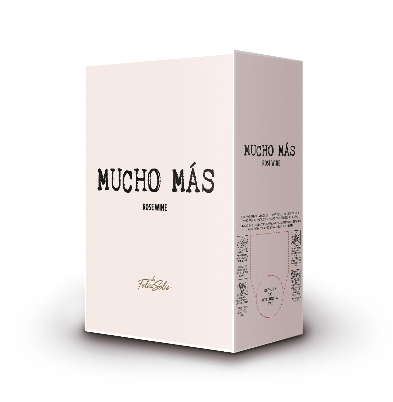 Mucho Mas BIB Bag in Box Rosado 3L