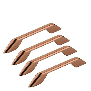 AMAR ENTERPRISE Rosegold(pvd) Stainless Steel Premium Cabinet/Drawer Handles/Door Handles for Home,Kitchen and Office (224MM, 4PEK)