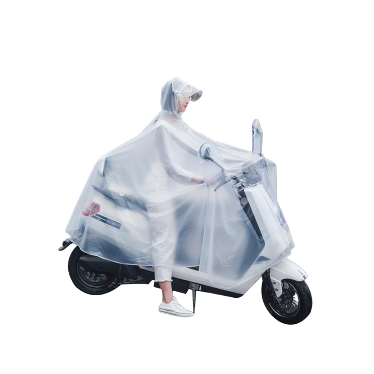 TOYANDONA Impermeabile Per Veicoli Elettrici Giacca Antipioggia Per Ciclismo Trench Per Adulti Poncho Antipioggia Per Adulti Impermeabile Per Esterni Pratico Impermeabile Impermeabile