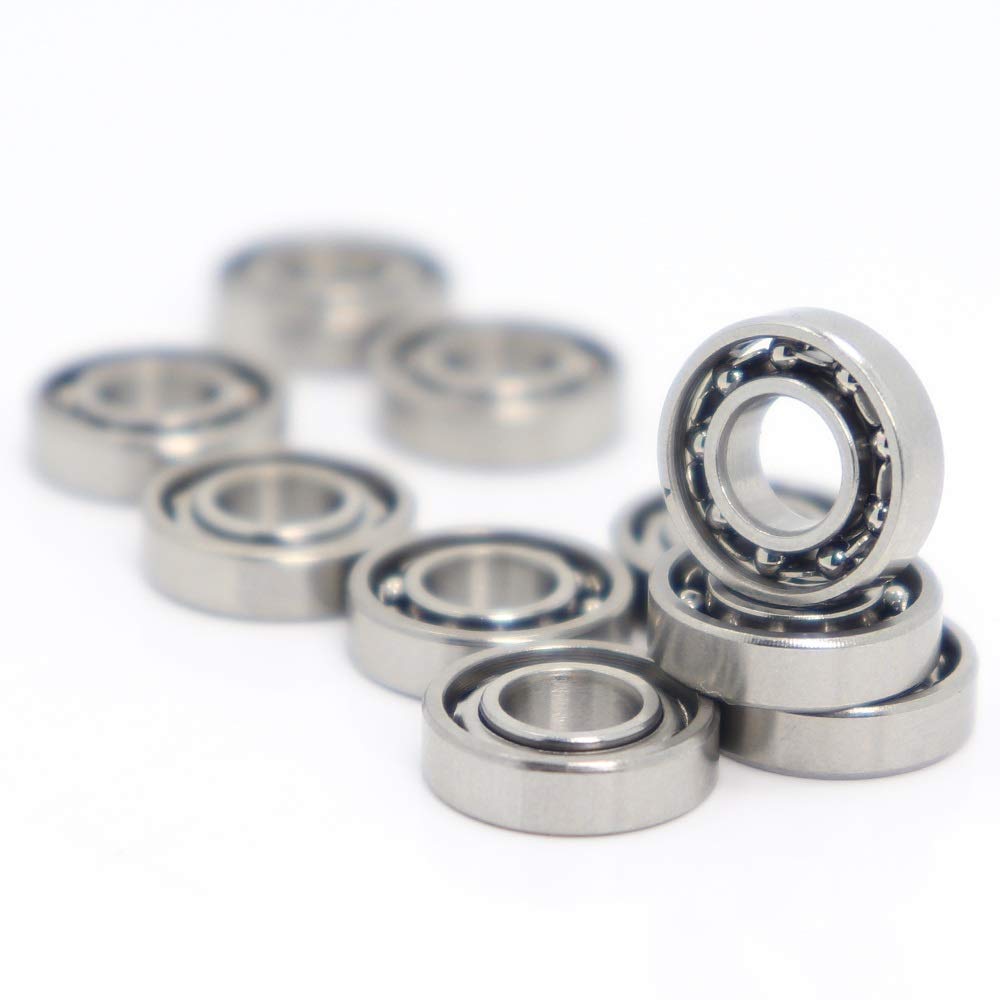 10 sztuk S676zz Otwarty Deep Groove Łożyska kulkowe 5x11x3mm ABEC 1 440C Rolka ze stali nierdzewnej S685Z S685 Z ZZ Łożyska kulkowe