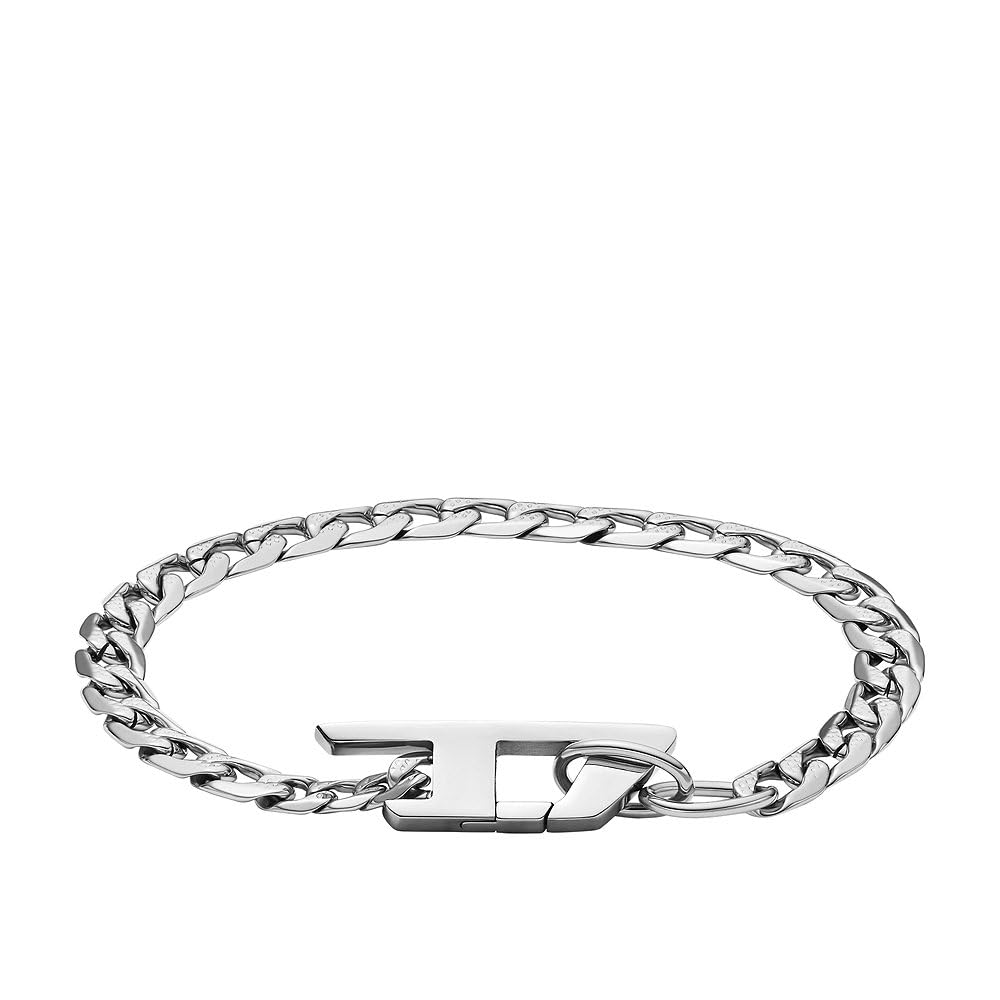 Diesel Herren-Edelstahlkette-Schmuck-Set