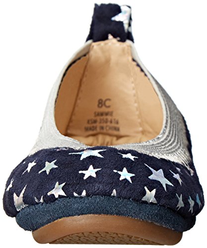 Yosi Samra Girl's Sammie Foil Printed Leather-K2