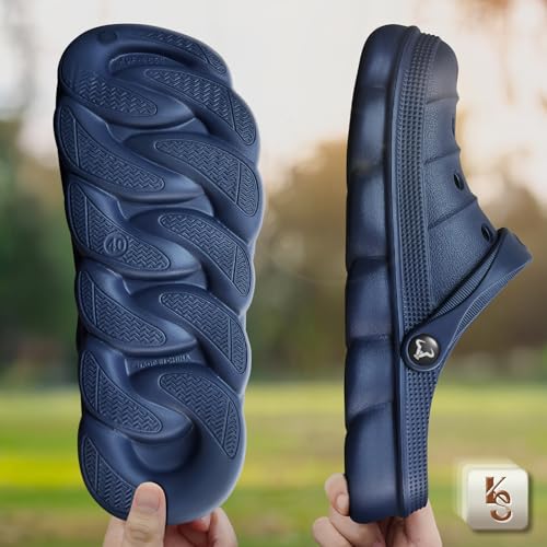 Image of KEMISANT Women Clogs,Comfortable Mules Sandals Slippers Nurse Garden Shoes Unisex for Men Cushioned Support