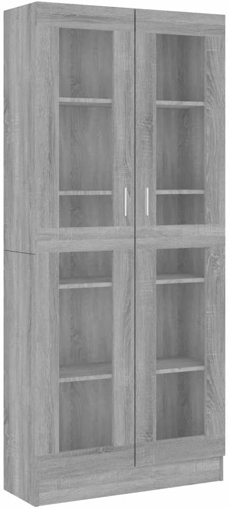 vidaXL Vitrina de Madera